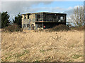 The derelict control tower at Ludham airfield in NR29 5FA