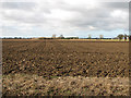View towards the gun practise wall on the edge of Ludham airfield in NR29 5LZ