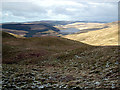 Looking towards Nant-y-moch from Drybedd in Blaenrheidol Community