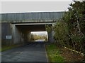 The A27(T) bridge at Fishbourne looking west in Chichester West Ward