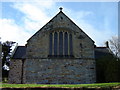 Gable end of St Mary's Church, Nercwys in CH7 4EU
