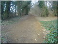 Bridleway off Walton Road in KT18 6DH