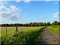 Track and farmland, Longwick in HP27 9FE