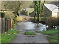 Ford through the River Ogmore/Afon Ogwr in CF32 8YG