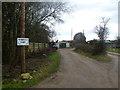 South Gorley, farm entrance in SP6 2PN