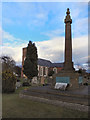 War Memorial and St Luke's Church, Lowton in WA3 2SX