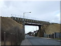 Railway bridge over West View Road (A1049) in TS24 0TN