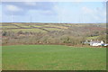 View to Delabole Wind Farm in PL32 9RB