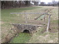 Bridge by Round Groves Copse in GU34 3HW