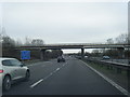 M6 passes under Yarnfield Lane in ST15 0PW