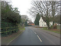 Curridge Road bends at Sandy Lane junction in Curridge