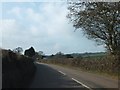 Minor road approaching Palmers Oak in EX16 5QB
