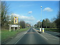 Maple Cross village boundary sign in Maple Cross