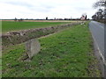 St Vincent's Cross marker stone, Nene Terrace in PE6 0LD