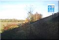 Motorway embankment, M42 in B79 0EH