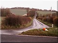 The road to Littlebury Green in CB11 4XA