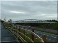 New footbridge over the A14 in IP11 9FG