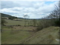 View west along the northern escarpment of the South Downs in GU29 0DP