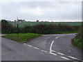 Junction at Sheephouse Drove in BH21 5BB