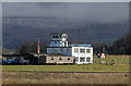 The control tower at Carlisle Airport in Oldwall