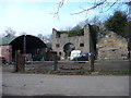 Ruined mill at Bradley Mill Farm, near Wrexham in LL11 4DH