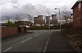 The end of Barneston Road, in the shadow of Fiddler's Ferry Power Station in WA8 3RG