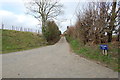 Driveway to Bockingfold Farm, off Ladham Road in TN17 1LS