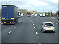 M1 northbound at Stanton Gate in DE7 4RJ