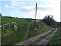 Field Entrance near Loscombe farm in DT6 3TL