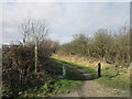A bridleway leading to Robins Lane in FY6 7PP