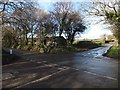 Crossroads near Newton in PL30 5JU