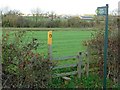 Footpath to Sharnford in LE9 4JW