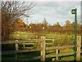 Footpath north of Stoney Stanton in LE9 4HA