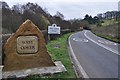 South Somerset : A30 & West Coker Sign in BA22 9DE