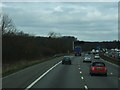 M1 northbound near Markfield in LE67 9UN