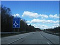 North end of the M271 in SO16 8AA