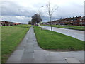 Path beside Childwall Valley Road in L25 1NZ