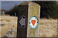 The Cateran Trail waymark in PH10 7PD