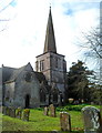 Grade II listed Church of All Saints, Kemble in GL7 6FA