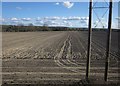 Ploughed field, Sharcott in SN9 6HZ