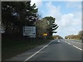 A39 junction for St Columb Major in TR9 6EH