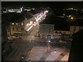 Llanelli town centre at night in SA15 3EF