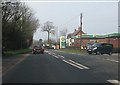 Filling station on Whitchurch Road, Rowton in Rowton