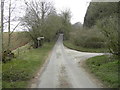 The junction for Brockhampton in GL54 5SS