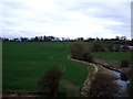 Farmland and the River Skerne in DL1 3NB