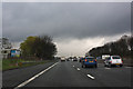A dull morning on the M62 in M44 6EB