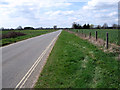 Minor road near Fairford Airfield in GL7 5LA