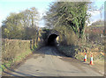Dean Road passes under Wessex Main Line in SP5 3SD