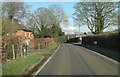 East Dean Road approaches Frenchmoor Lane in SP5 1ET