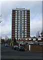Tower block, Tumulus Avenue, Wallsend in NE6 4LT